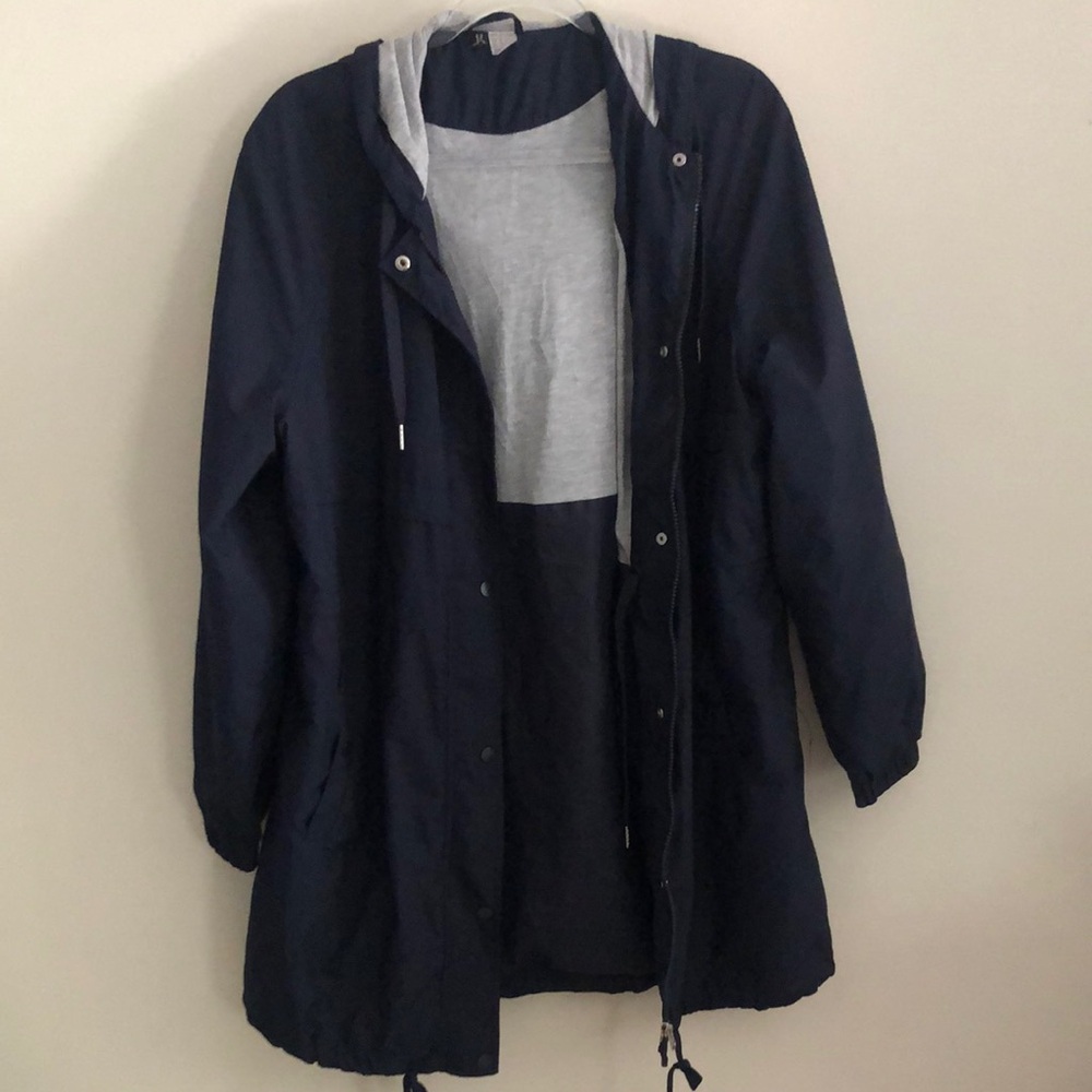 Divided H&M Women’s Navy Blue Hooded Jacket